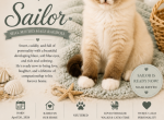 Sailor Seal Mitted Male with a Blaze Profile