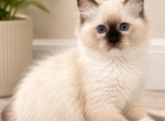TICA Adorable Ragdoll Girl Seal Point mitted Profile